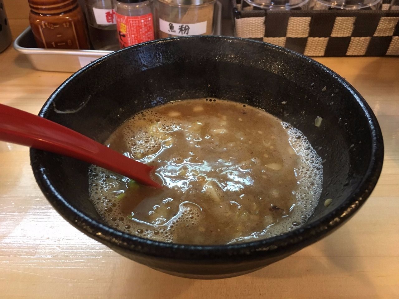 麺匠 和さんのスープ割です！